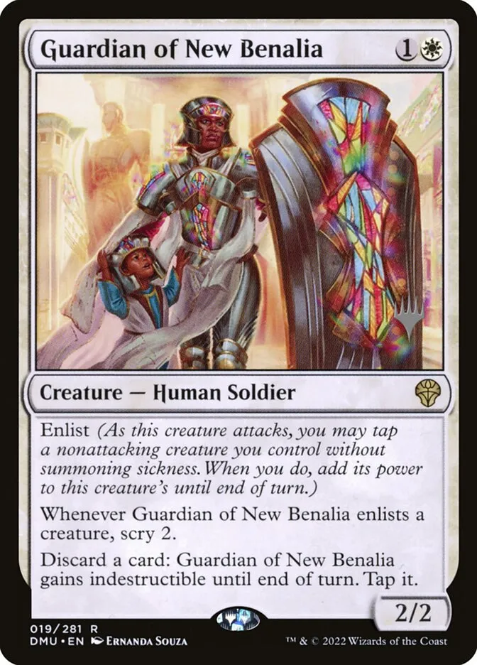 Guardian of New Benalia Front Face