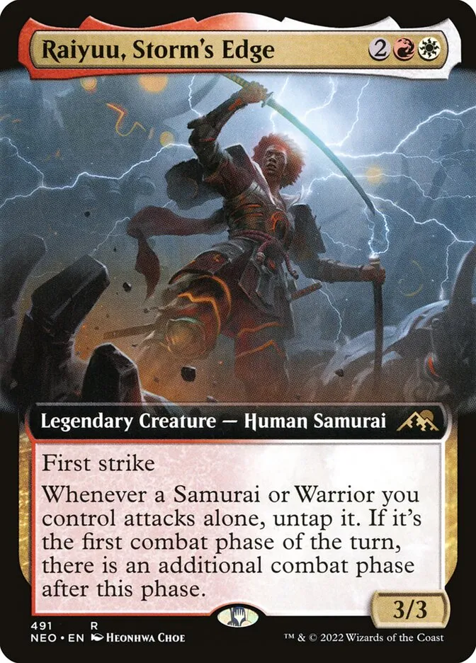 Raiyuu, Storm's Edge Front Face