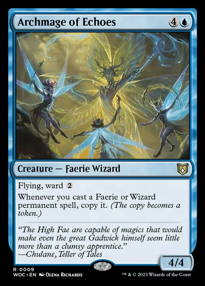 Archmage of Echoes Front Face