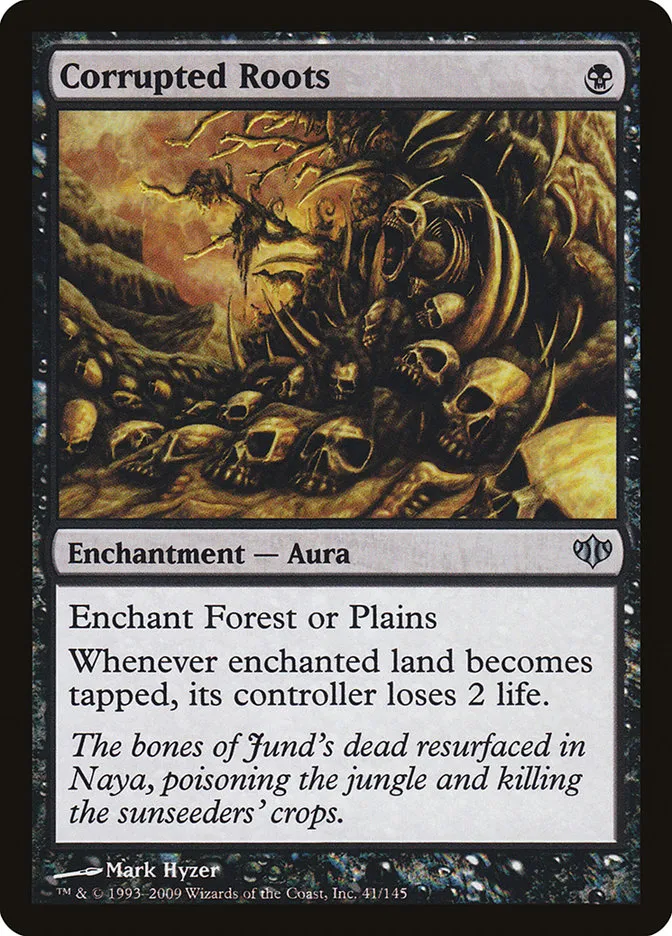 Corrupted Roots Front Face