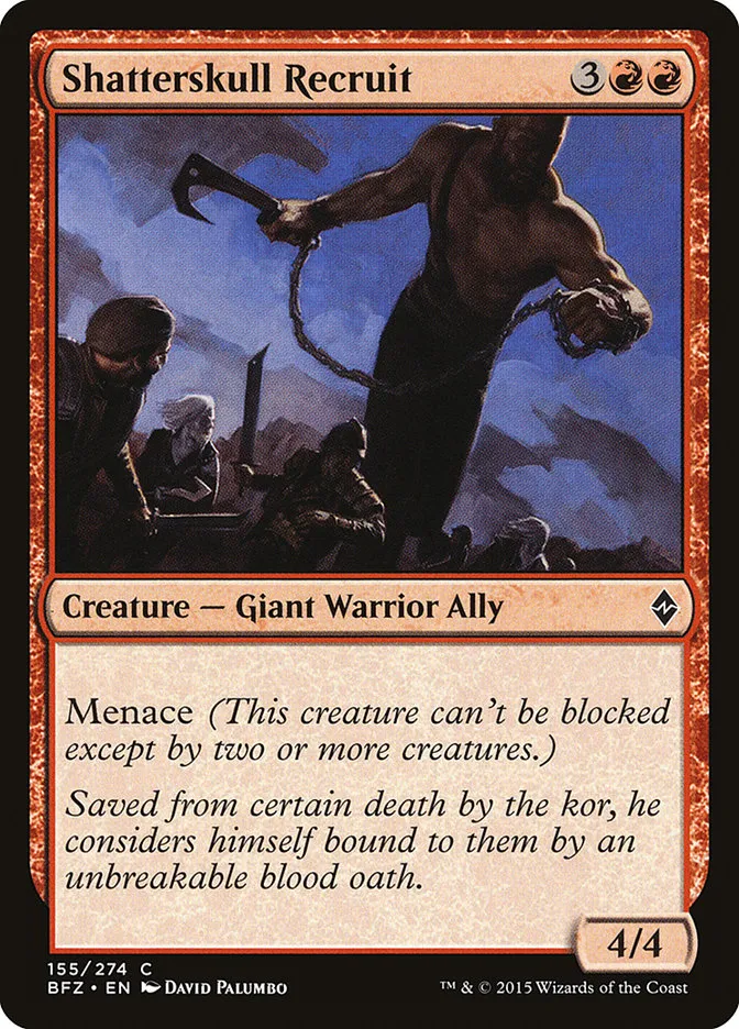 Shatterskull Recruit Front Face