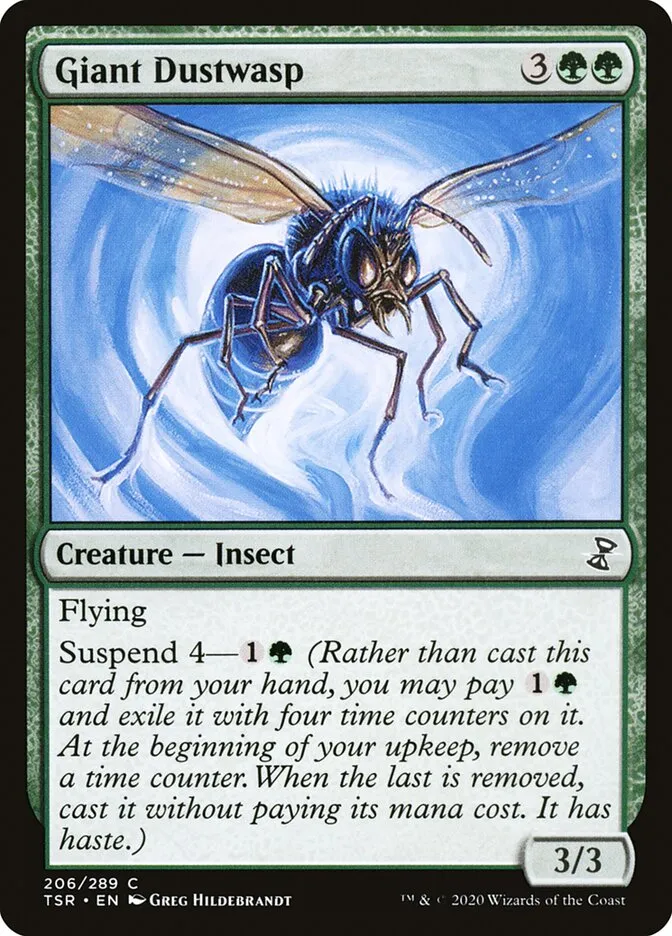 Giant Dustwasp Front Face