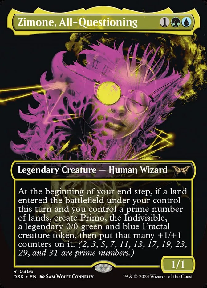Zimone, All-Questioning Front Face