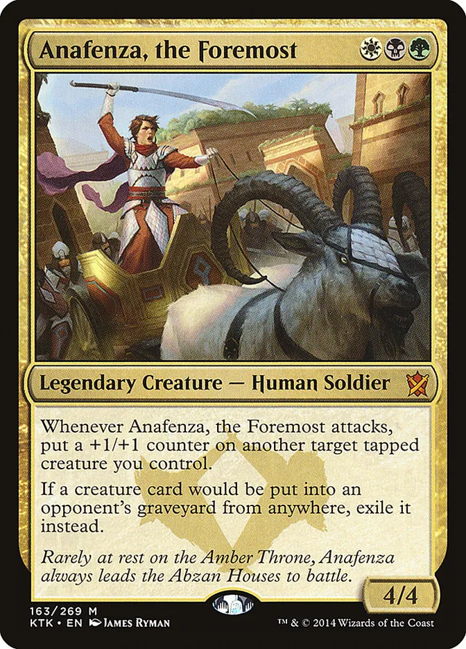 Anafenza, the Foremost Front Face