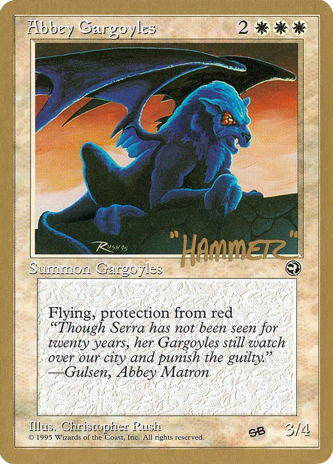 Abbey Gargoyles Front Face