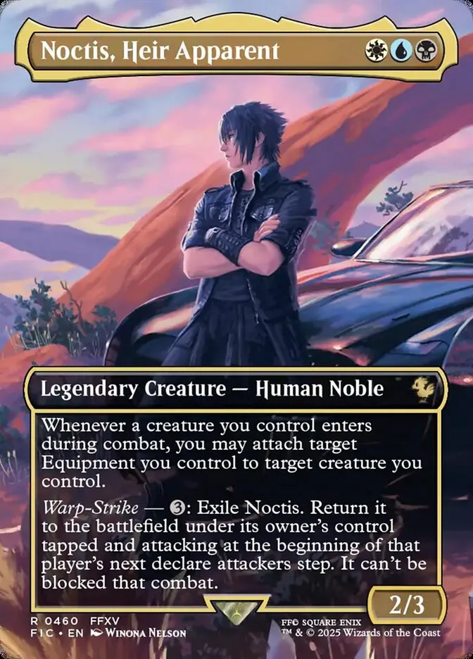 Noctis, Heir Apparent Front Face
