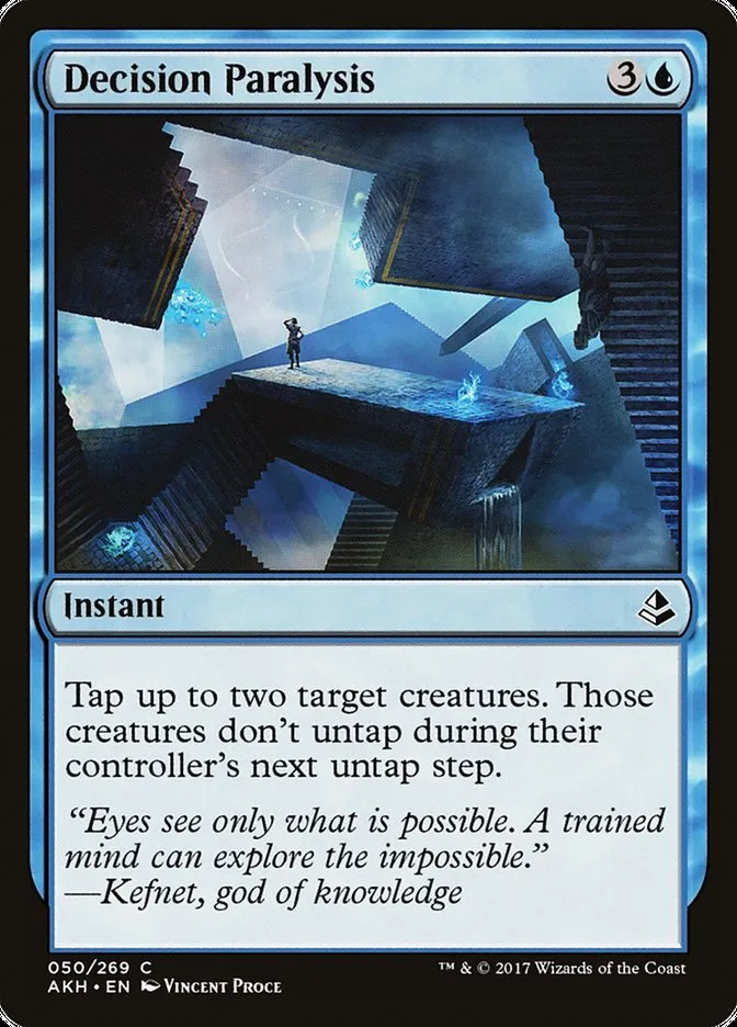 Decision Paralysis Front Face