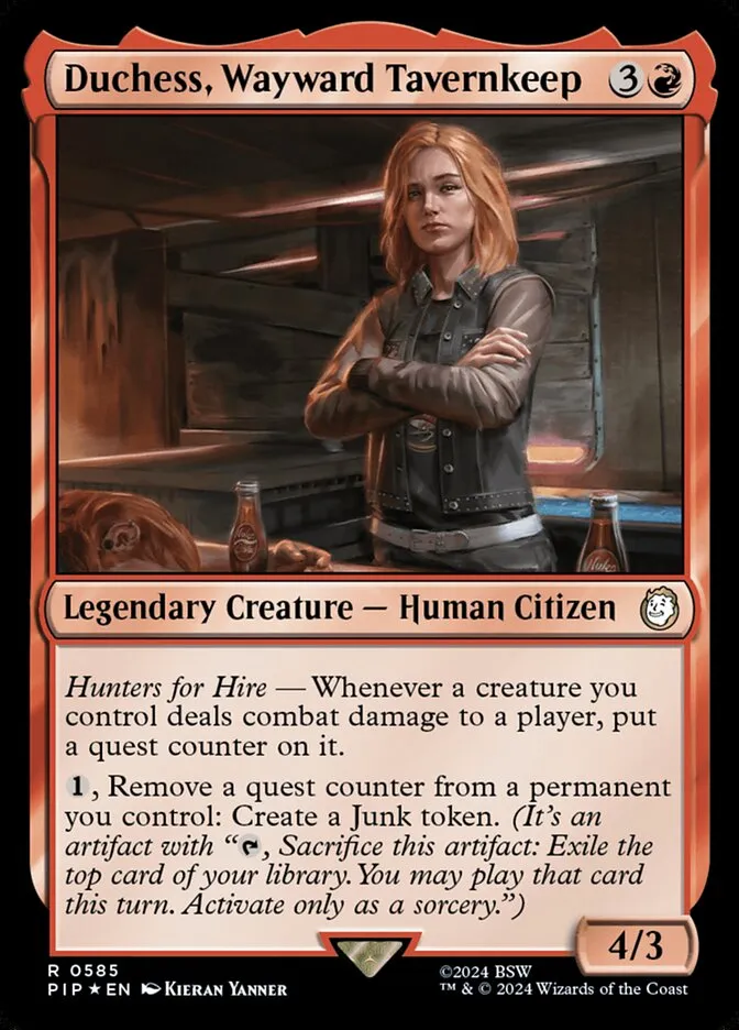 Duchess, Wayward Tavernkeep Front Face