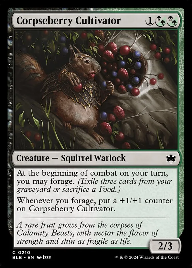 Corpseberry Cultivator Front Face