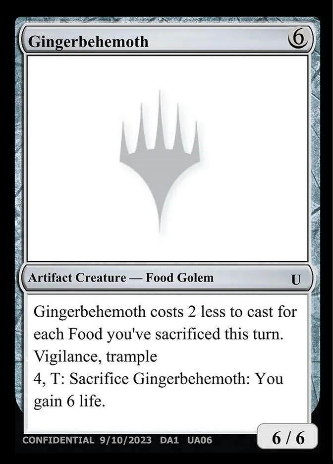 Gingerbehemoth Front Face
