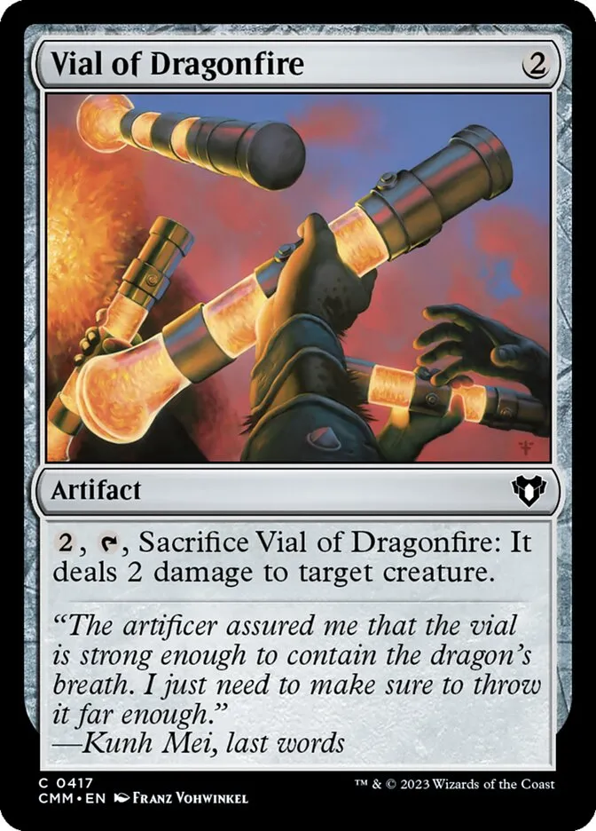 Vial of Dragonfire Front Face