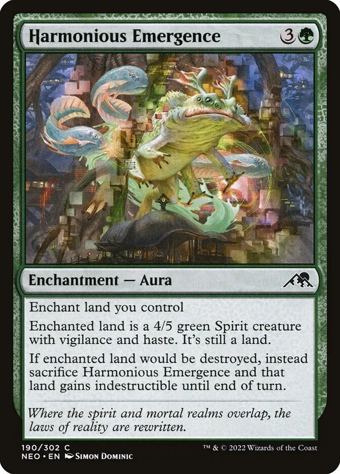 Harmonious Emergence Front Face