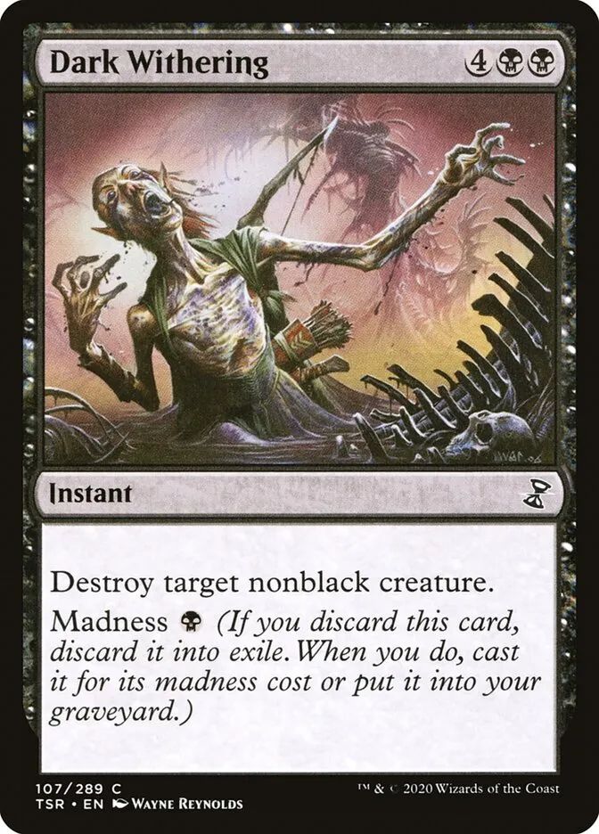 Dark Withering Front Face