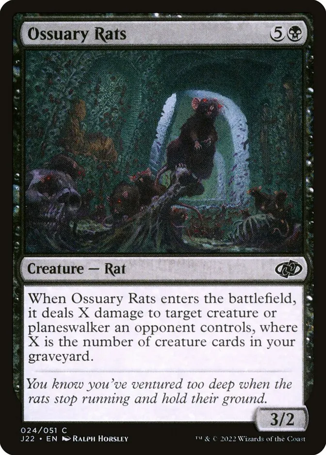 Ossuary Rats Front Face