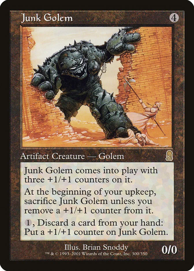 Junk Golem Front Face