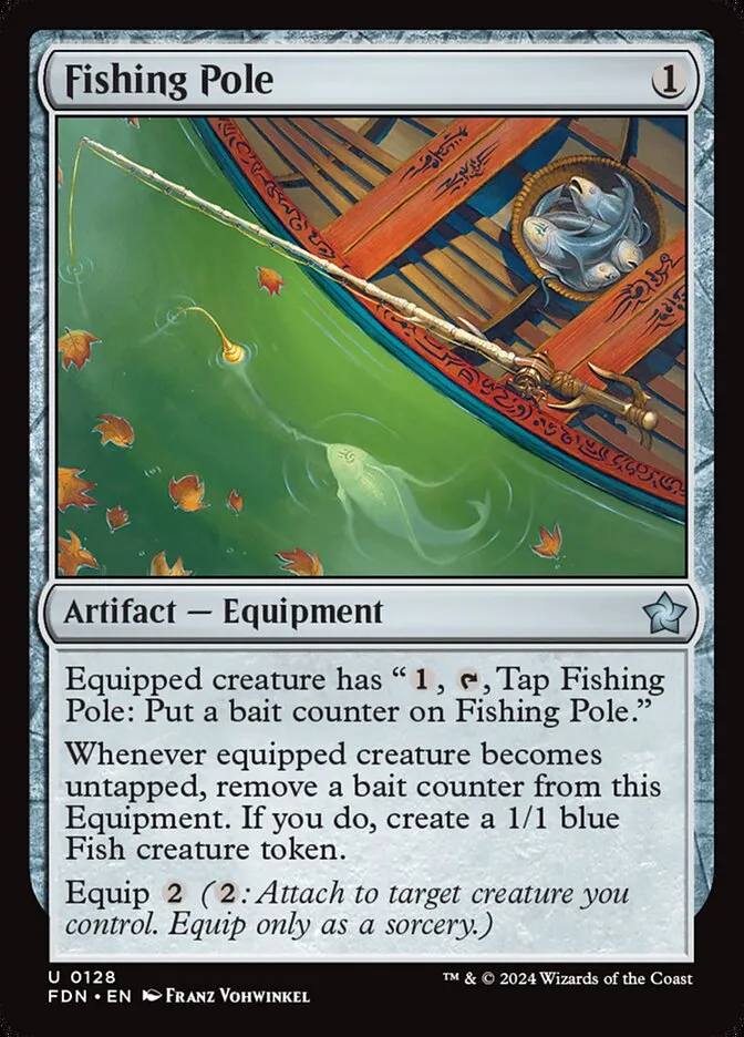 Fishing Pole Front Face