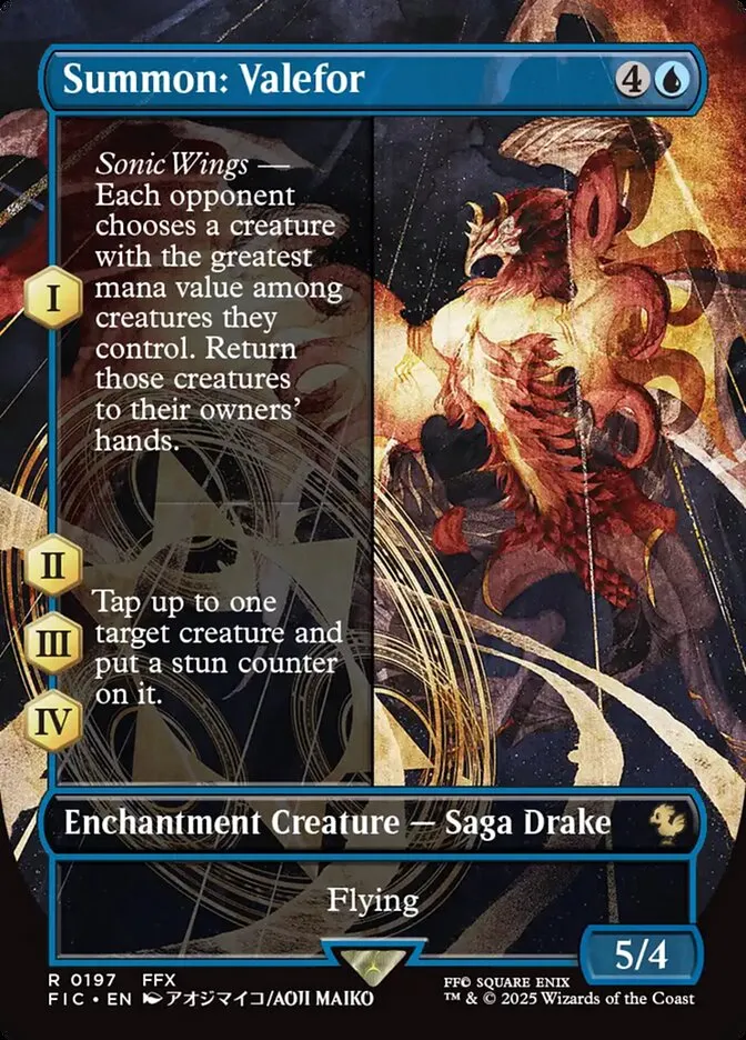 Summon: Valefor Front Face