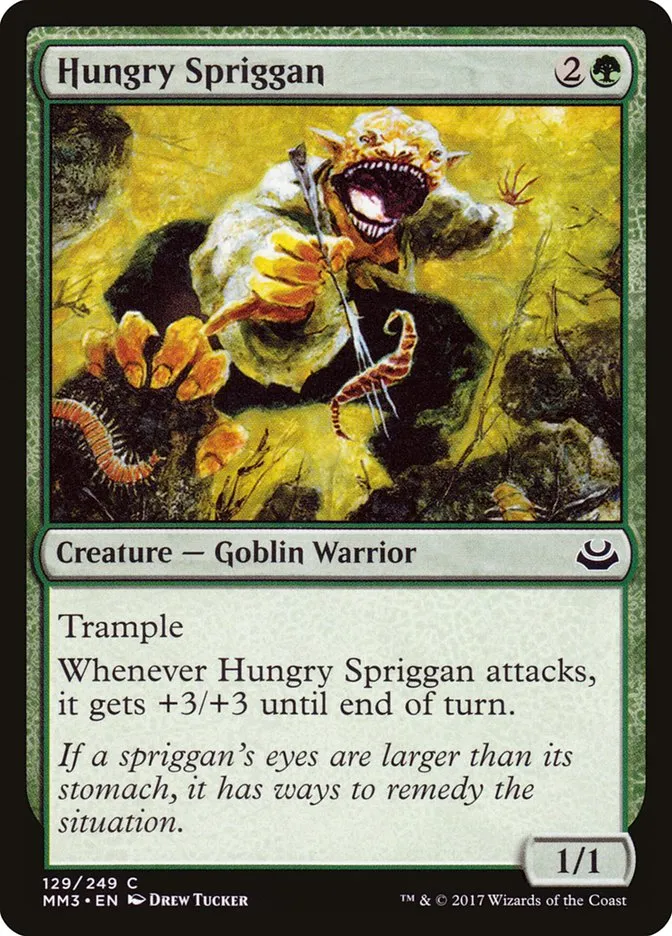 Hungry Spriggan Front Face