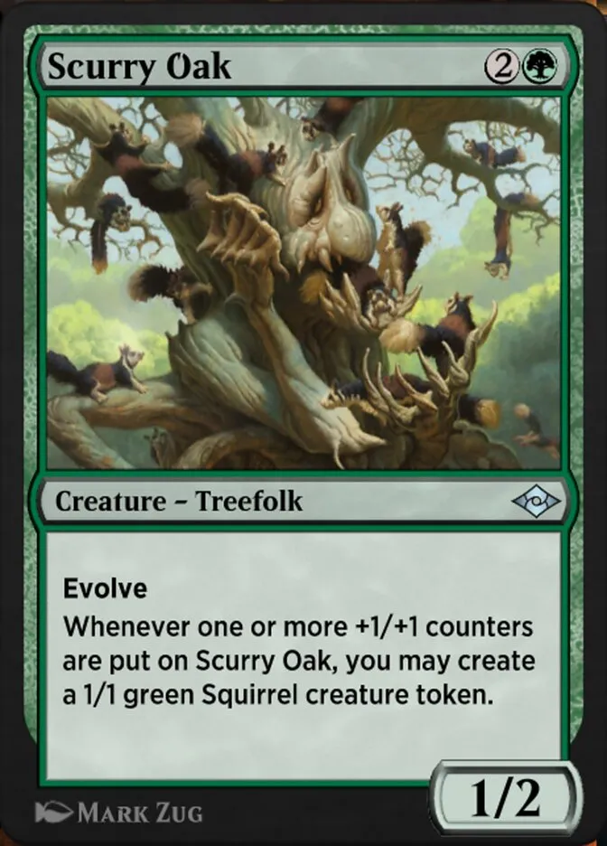 Scurry Oak Front Face