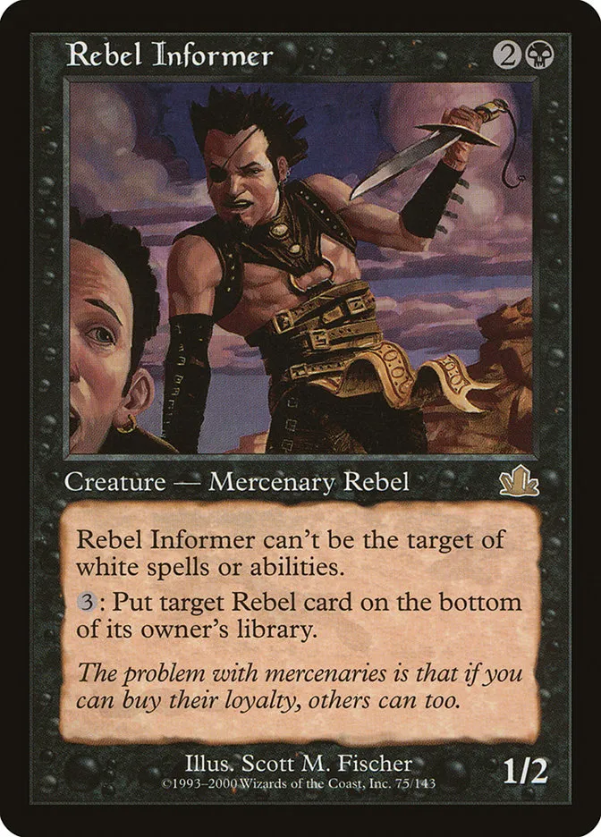 Rebel Informer Front Face