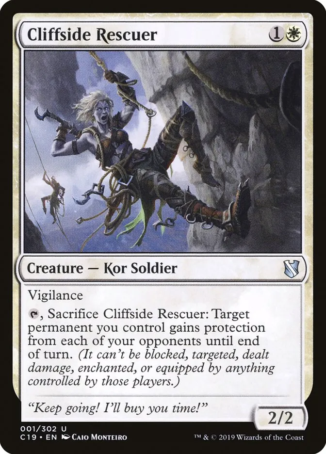 Cliffside Rescuer Front Face