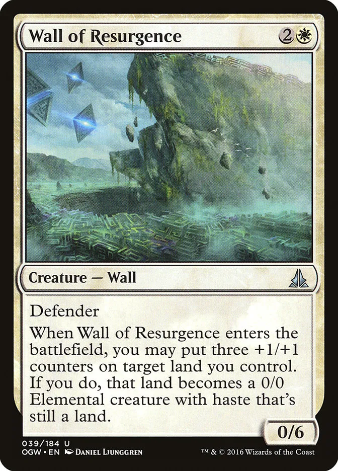 Wall of Resurgence Front Face