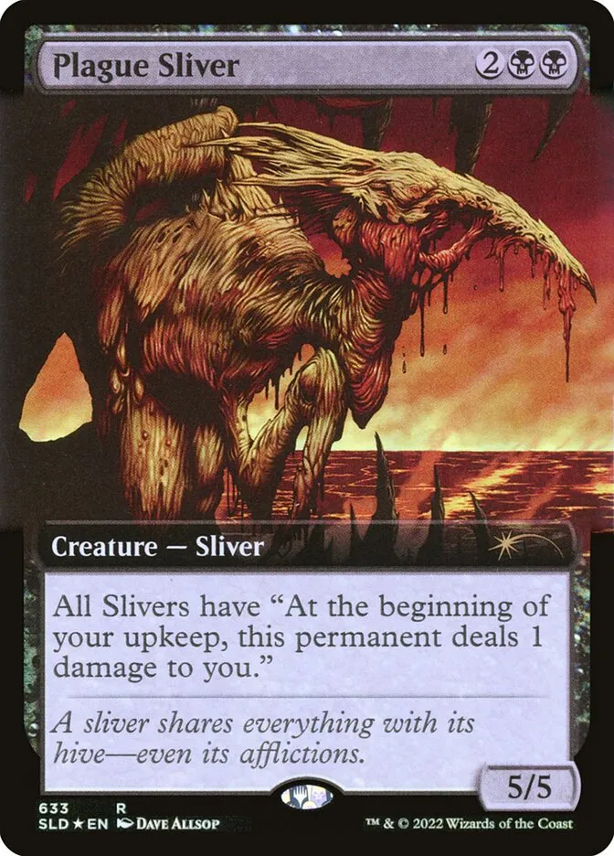 Plague Sliver Front Face