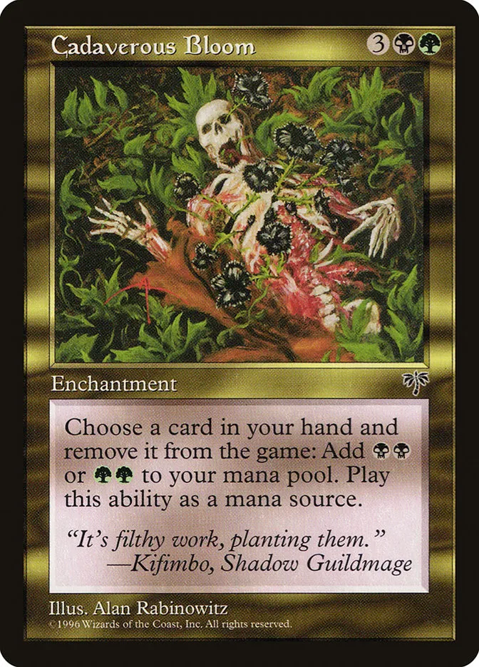 Cadaverous Bloom Front Face