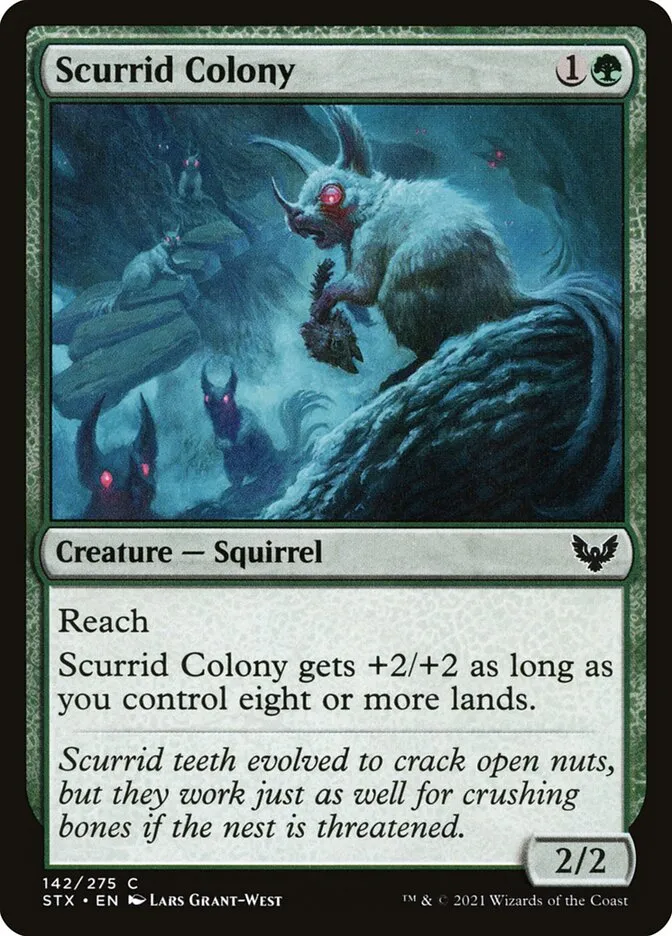 Scurrid Colony Front Face