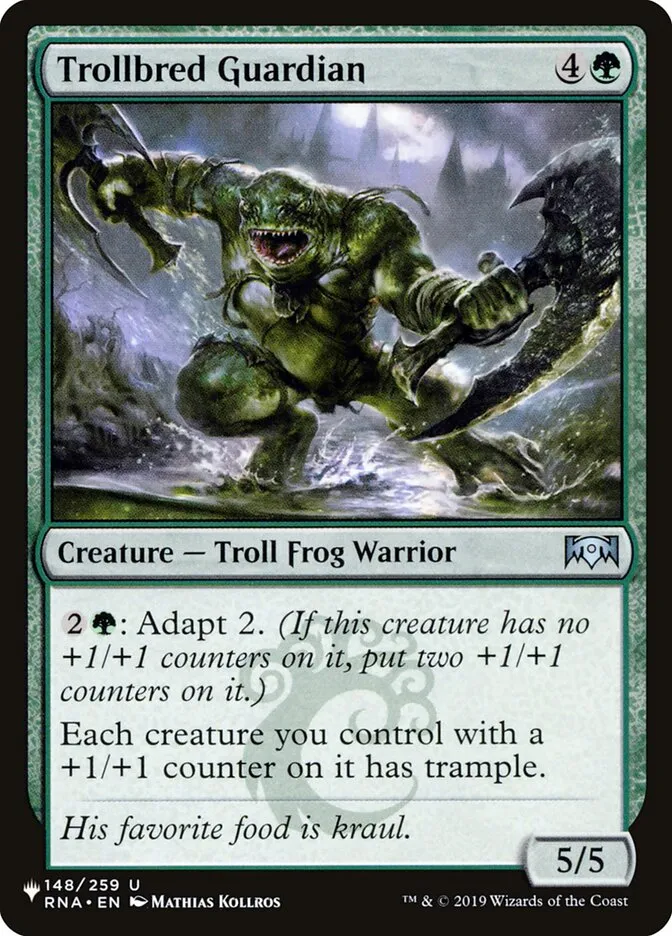 Trollbred Guardian Front Face