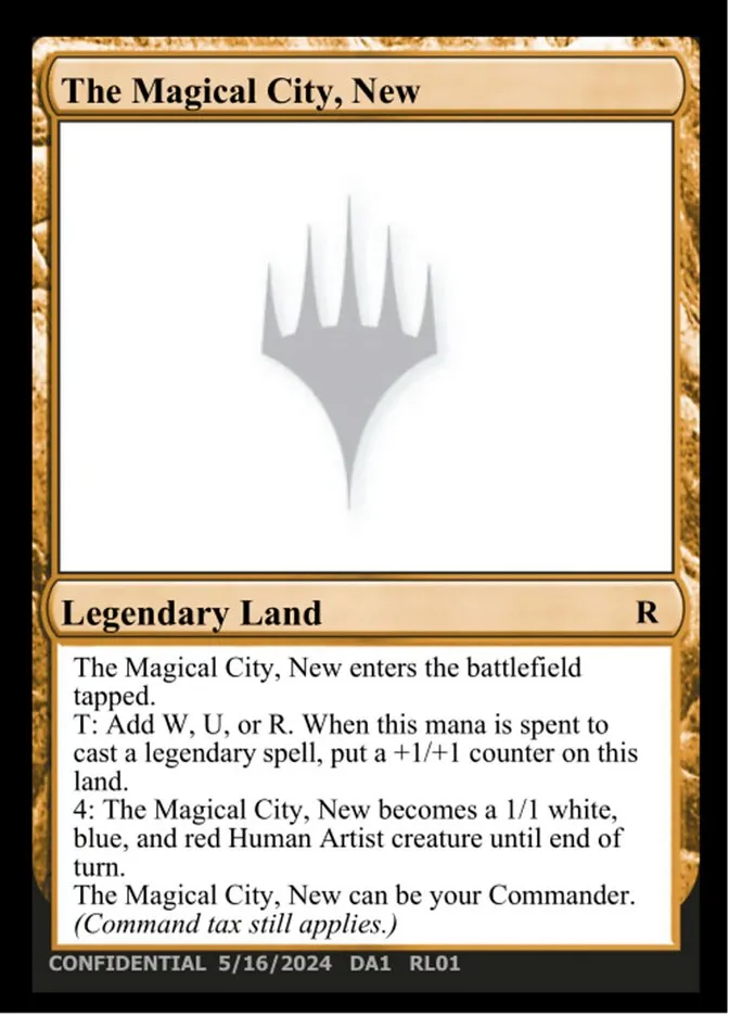 The Magical City, New Front Face