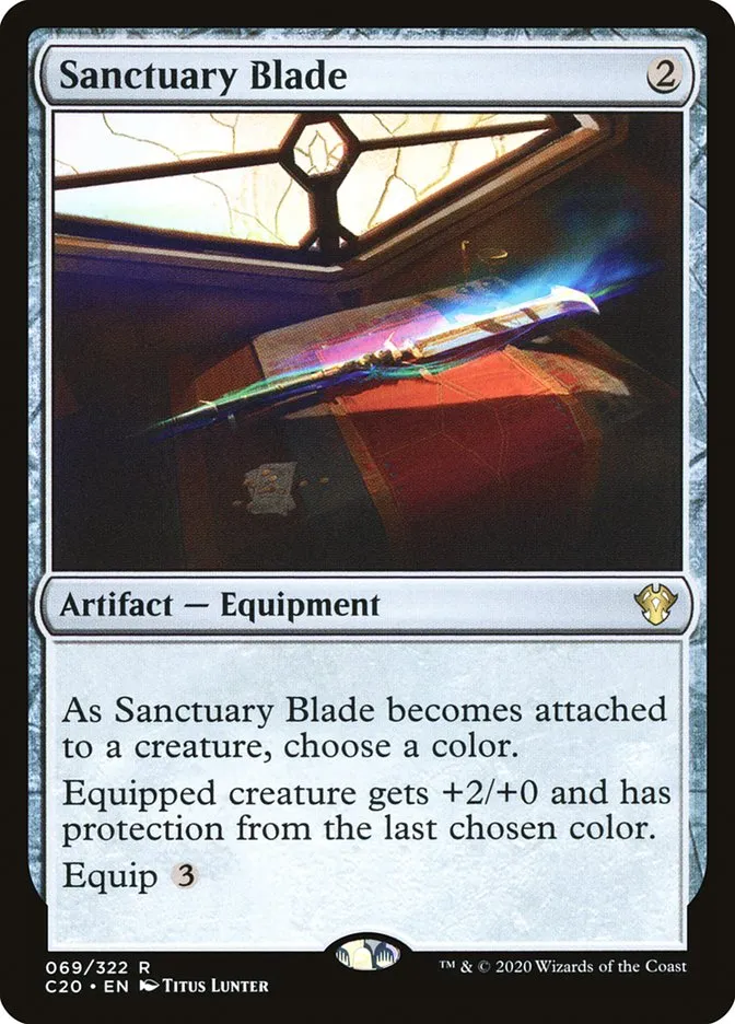 Sanctuary Blade Front Face