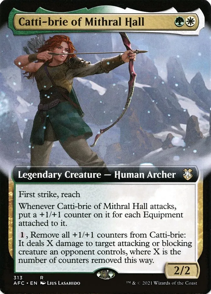 Catti-brie of Mithral Hall Front Face