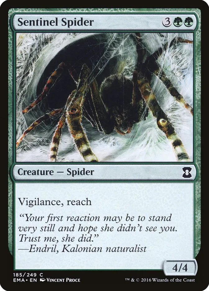 Sentinel Spider Front Face