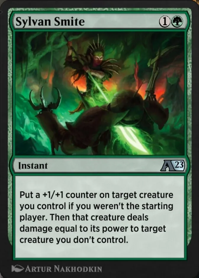 Sylvan Smite Front Face