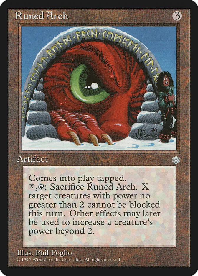 Runed Arch Front Face