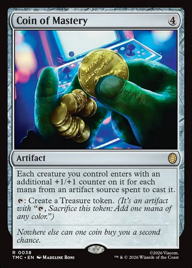 Coin of Mastery Front Face
