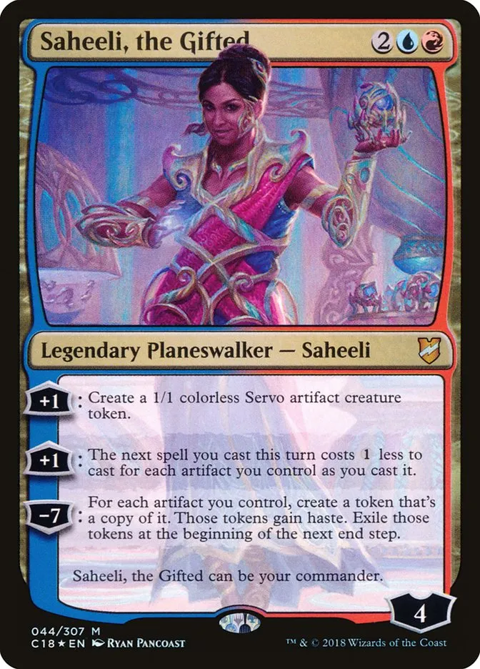 Saheeli, the Gifted Front Face