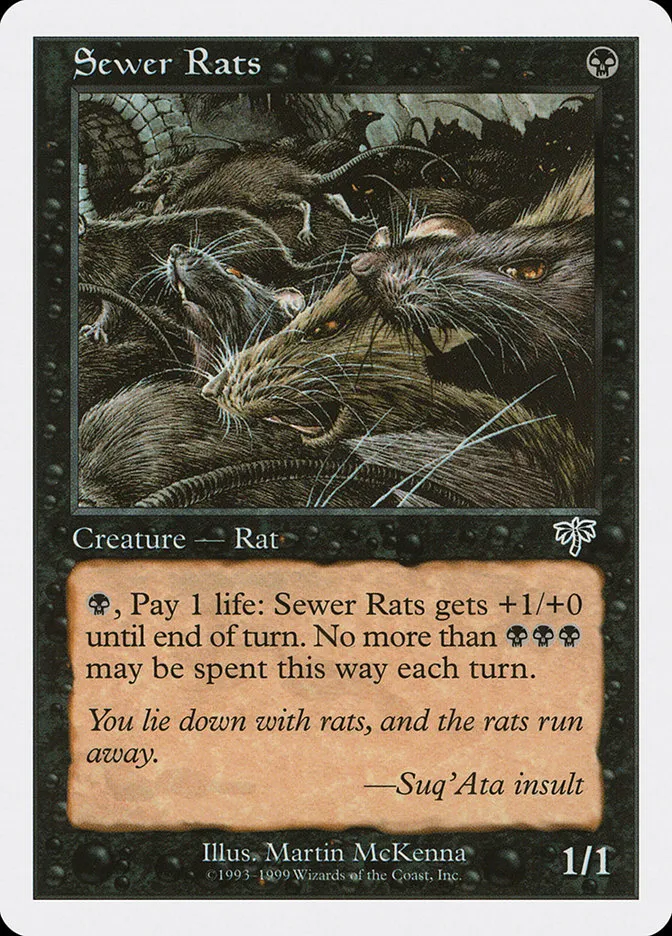 Sewer Rats Front Face