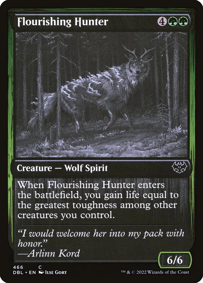 Flourishing Hunter Front Face
