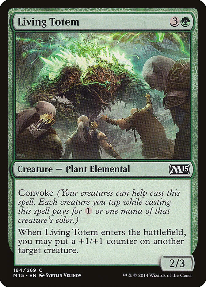 Living Totem Front Face