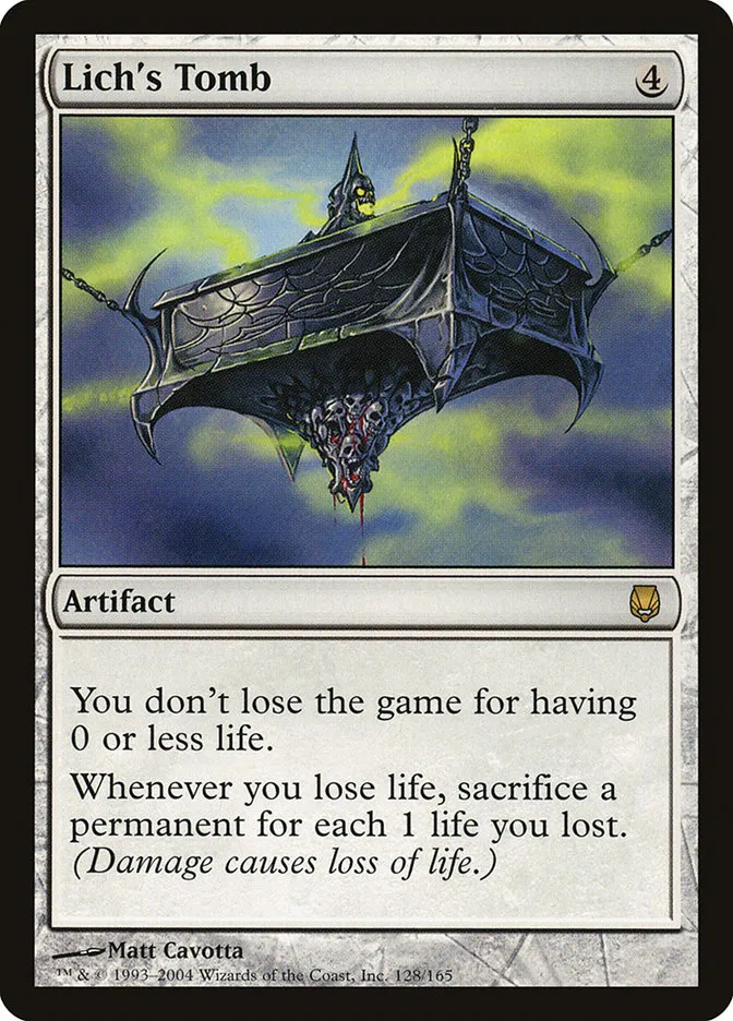 Lich's Tomb Front Face
