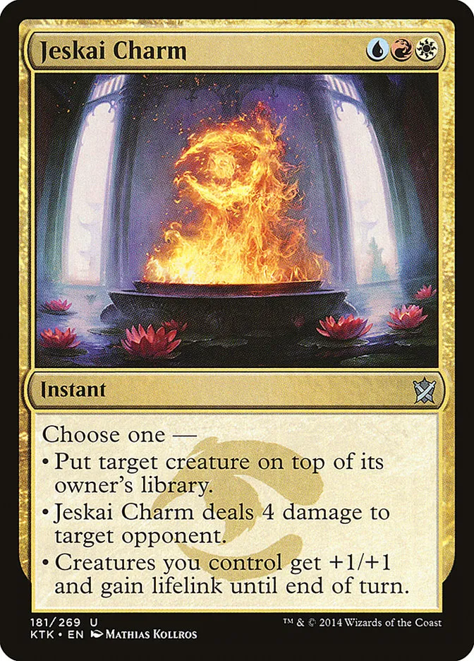 Jeskai Charm Front Face