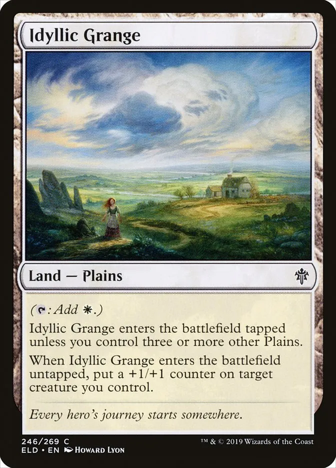Idyllic Grange Front Face
