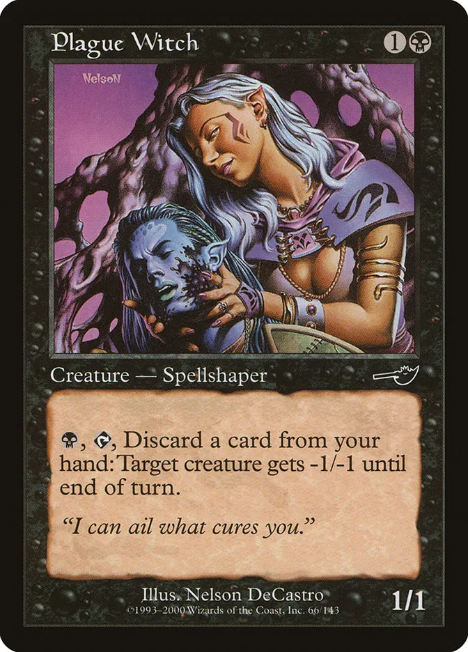 Plague Witch Front Face