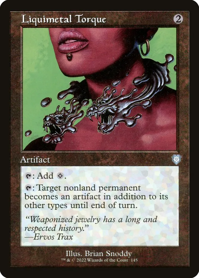 Liquimetal Torque Front Face