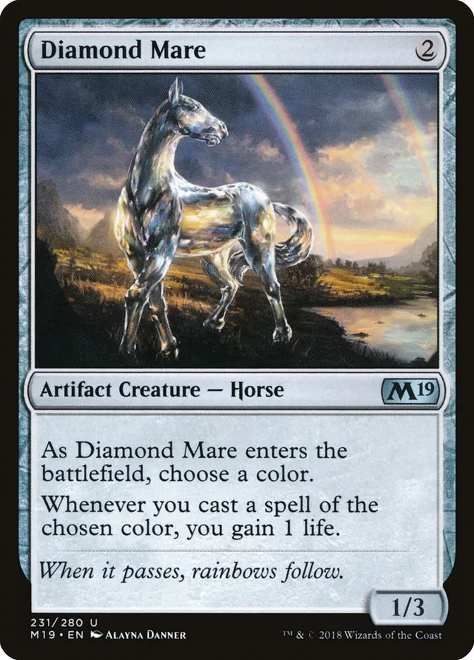 Diamond Mare Front Face