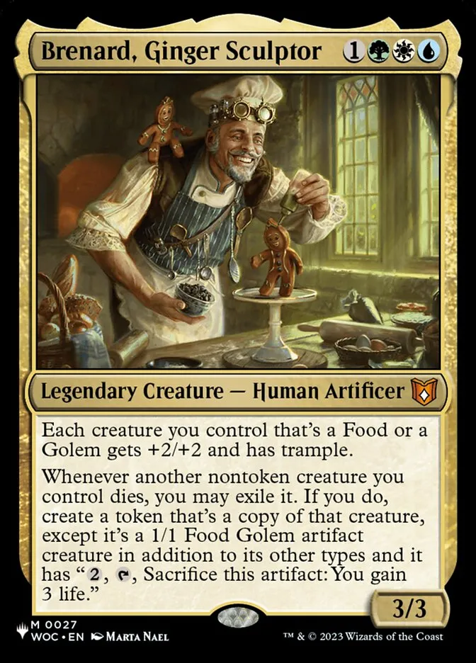 Brenard, Ginger Sculptor