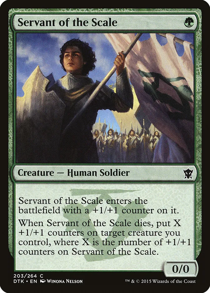 Servant of the Scale Front Face