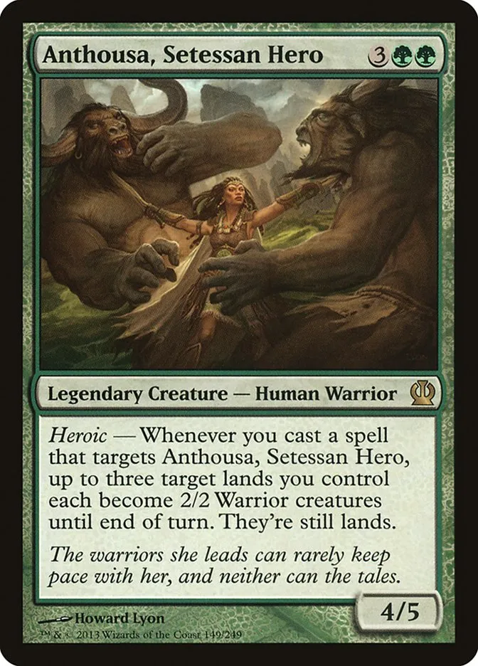 Anthousa, Setessan Hero Front Face
